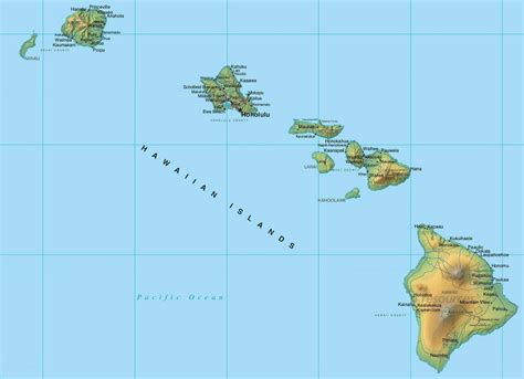 Hawaiian Islands Overview Of 7 Largest Islands In Hawaii