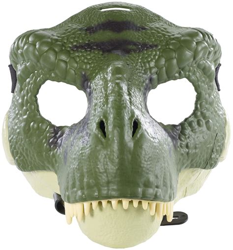 Jurassic World Movie Inspired Dinosaur Mask With Opening Jaw Realistic Texture And Color Eye