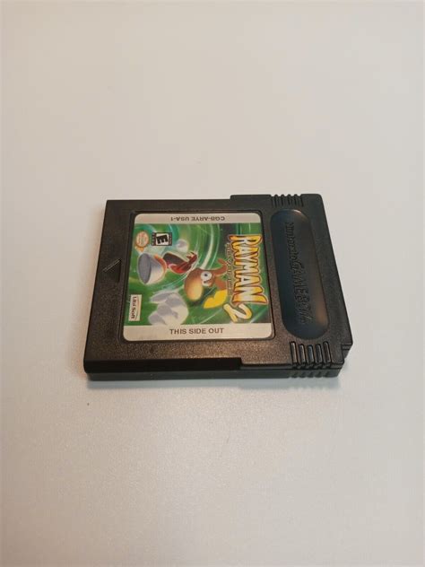 Nintendo Gameboy Rayman 2 Advance Cartridge Only Tested Free Shipping