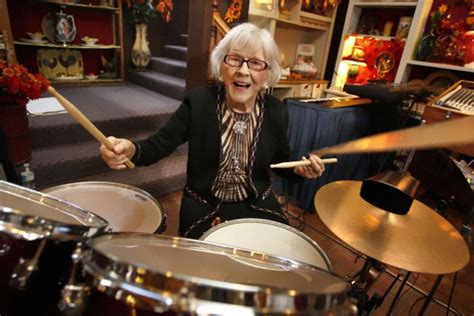 This Lady Is Drumming At 102 Years Young