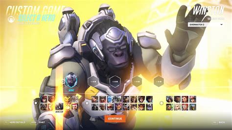 overwatch 2 i like doing this on the hero select screen youtube