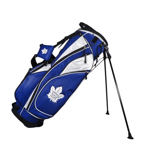 Nhl Golf Stand Bag Toronto Maple Leafs Caddypro Golf Products