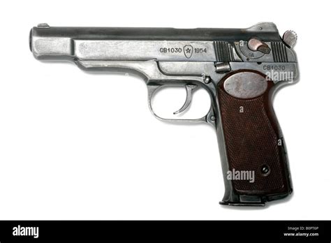 Stechkin Pistol Rissia Russian Pistol Handgun Hand Gun Stock Photo Alamy