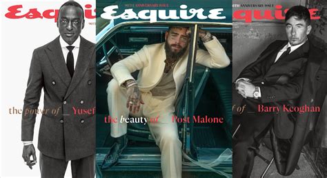 Post Malone Patrick Mahomes Barry Koegan Featured In Esquires 90th