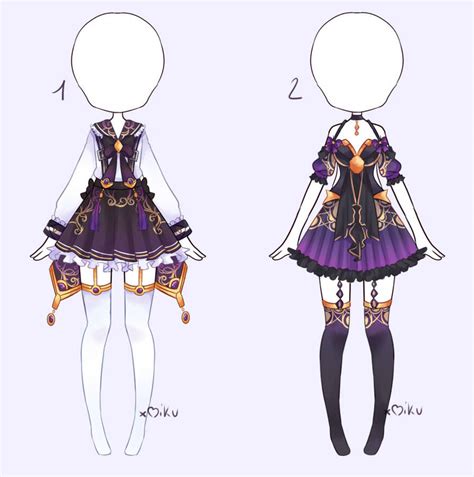 Closed Auction Outfit 279 280 By Xmikuchuu On Deviantart