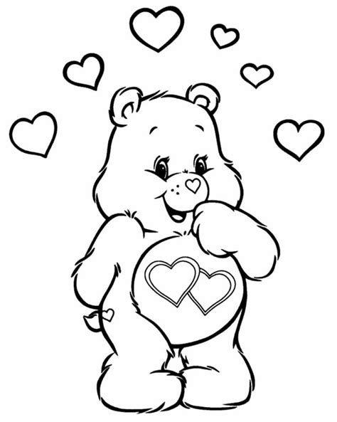 Desenhos Dos Ursinhos Carinhosos Para Colorir E Imprimir Aprender A Desenhar