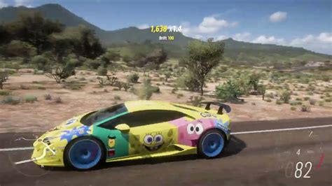 Spongebob Lamborghini Huracán Performante Forza Horizon 5 Youtube