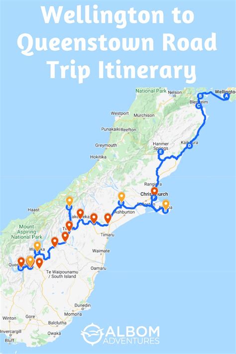 Christchurch To Queenstown Road Trip Itinerary Optional Wellington Start