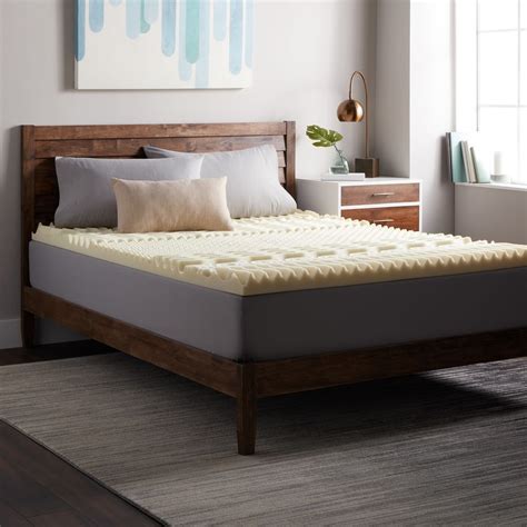 When it comes to egg crate vs. Mattress Topper Full Size Hypoallergenic Memory Foam (Egg ...