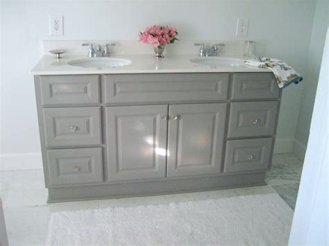 Shop our selection of bathroom vanity cabinets and get free shipping on all orders over $99! Ten June: DIY Custom Painted Grey Builder/Standard ...