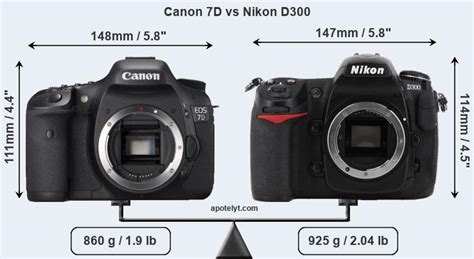 Canon 7d Vs Nikon D300 Comparison Review