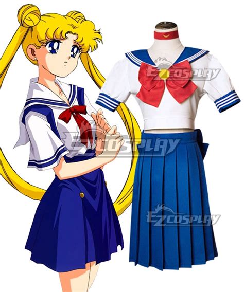 Sailor Moon Tsukino Usagi Summer School Uniform Cosplay Costume Buy