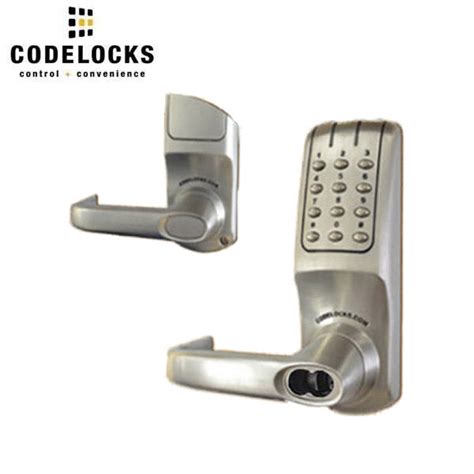 code locks cl5210 electronic door lock optional backset tubular latchbolt brushed