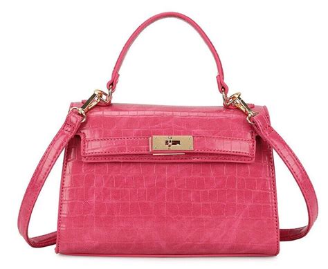Women S Top Handle Bag Ladies Evening Moc Croc Handbag Crossbody Messenger Bags Ebay