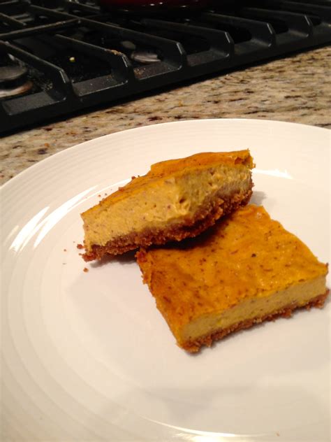Healthy Like This Recipe Vegan Pumpkin Cheesecake Bars