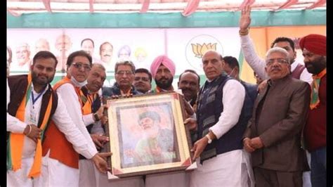Punjab Polls Channi Is General Without Soldiers Says Rajnath Singh