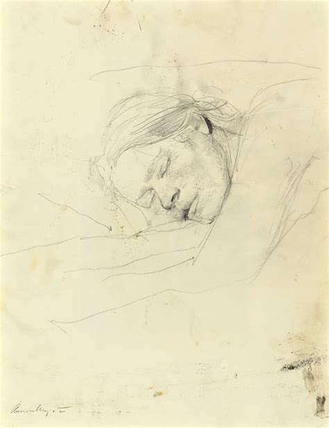 Andrew Wyeth Asleep Drawings Online The Morgan Library And Museum