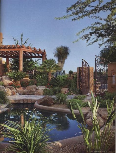 Arizona Desert Landscaping Designs With Curbing