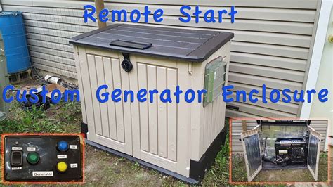 How To Build A Generator Enclosure Builders Villa