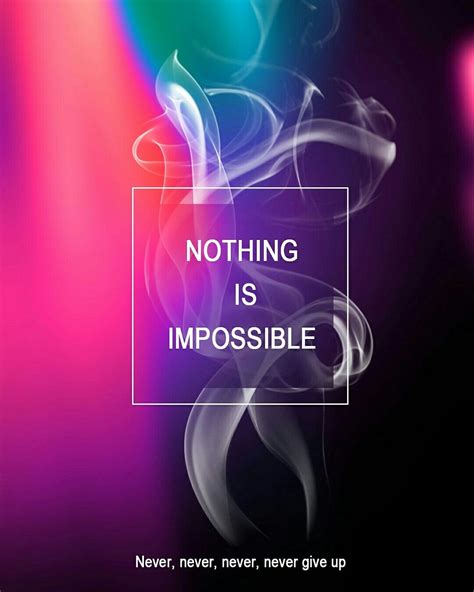 Impossible Is Nothing Wallpapers Wallpaper Cave