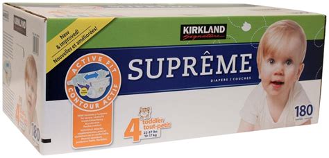 Kirkland Signature Supreme Diapers Size Count Hrazda
