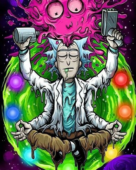 Psychedelic Experience On Instagram Rick Sanchez Intoxicated 🥃