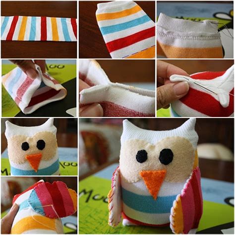 Wonderful Diy Adorable Sock Owl