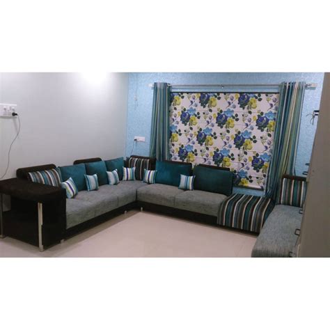 Wooden Modern Corner Luxury Sofa Set For Living Room Seating Capacity