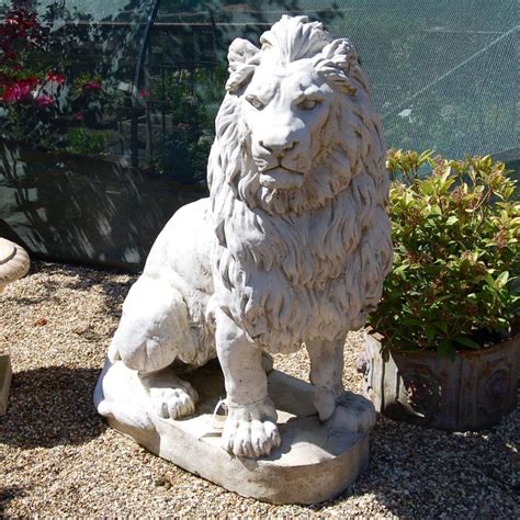 New Replica Or Reproduction Pair Of Large Lion Statues Salvoweb Uk
