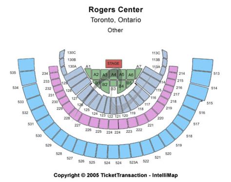 Rogers Centre Tickets In Toronto Ontario Rogers Centre Seating Charts