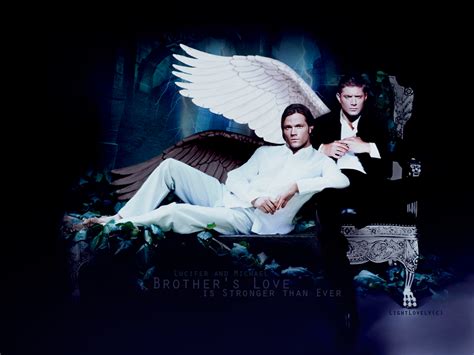 Lucifer And Michael Supernatural Wallpaper 30680975 Fanpop