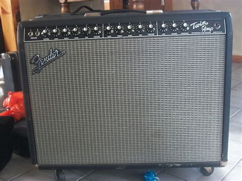 Fender Twin Amp 94 Twin Mid 90s Black Reverb