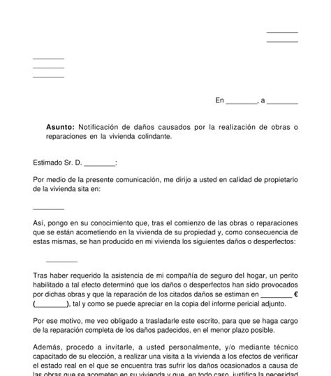 Arriba 65 Imagen Modelo De Carta De Reclamacion Por Daños Al Vehiculo