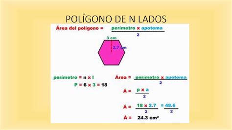 Perimetro Y Area De Poligonos N Lados Video Youtube