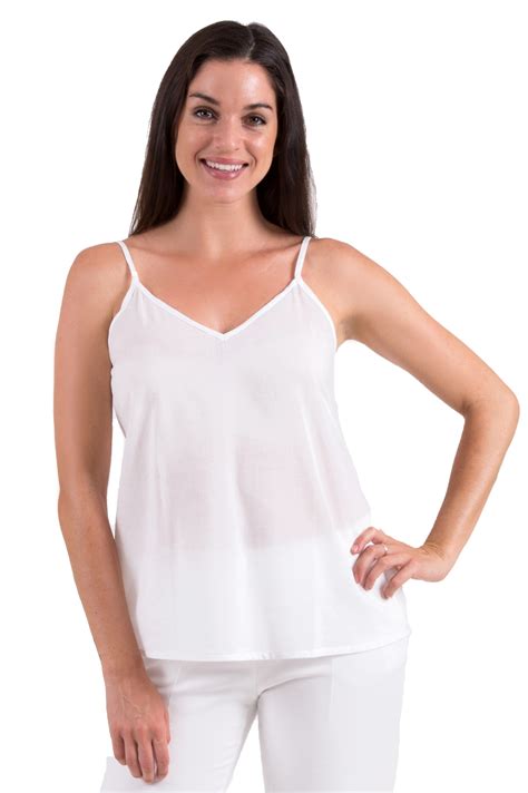 Cotton Camisole Celine Perfect Under A Sheer Top