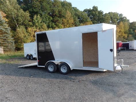 Gallery More On Order 7x14 Enclosed Trailer All Aluminum Frame