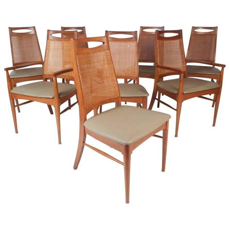 Check out our mid century dining chairs selection for the very best in unique or custom, handmade pieces from our dining chairs shops. Set of Eight Mid-Century Modern Cane Back Dining Chairs ...