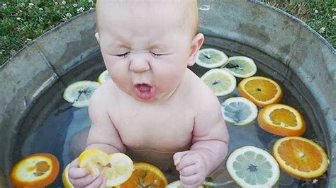 Funny Babies Eating Lemon First Time Funny Cute Baby Videos YouTube