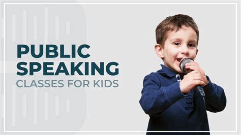 Public Speaking Classes For Kids Youtube