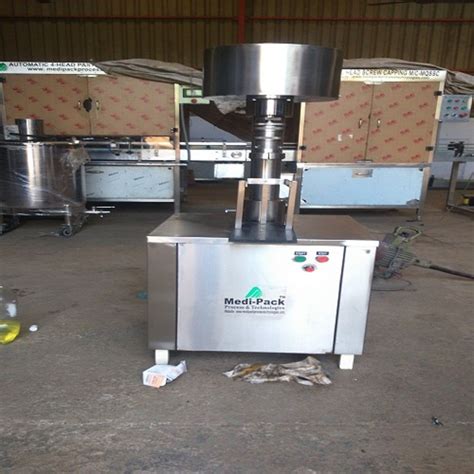Medipack Semi Automatic Capping Machine KG Capacity To Bpm At Rs In Ahmedabad