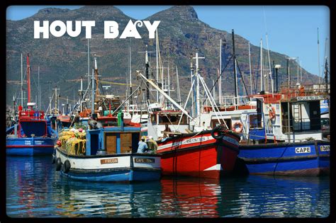 Fishing Boats At Hout Bay Harbour Cape Town South Africa Hout Bay