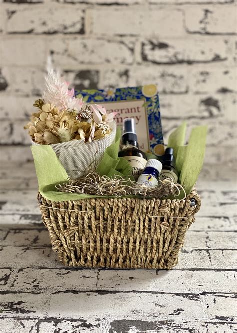 With attention to sympathy gifts a beautiful flower arrangement or a gourmet food basket will do wonders for the receiving family. Aromatherapy Gift Basket OUT OF STOCK - Scentsational Flowers