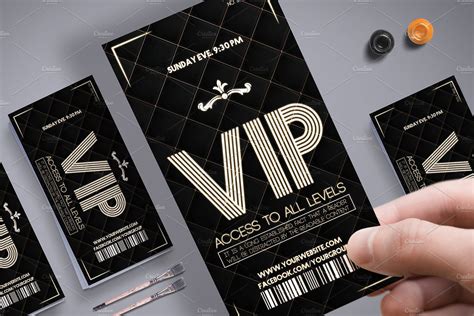 Luxury Vip Pass Card Vip Pass Vip Pass Design Cards