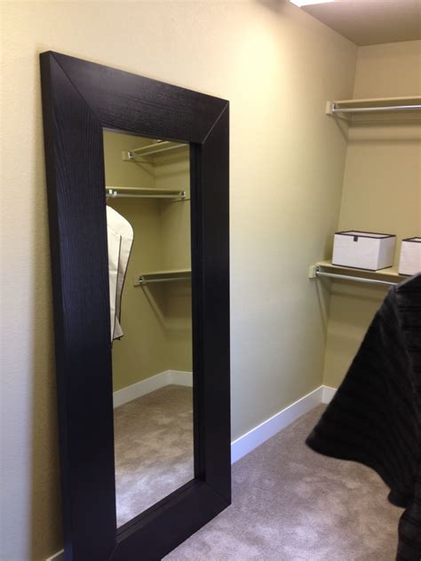Standing mirror in walk-in closet..superb need big mirror | Standing mirror, Mirror, Big mirror