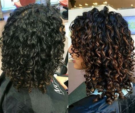 When styling, curl your long tresses away from the face and apply. Long Curls | Highlights curly hair, Curly hair styles ...