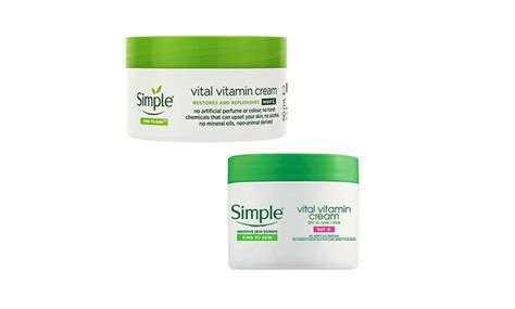 Simple Day And Night Creams 50ml Groupon