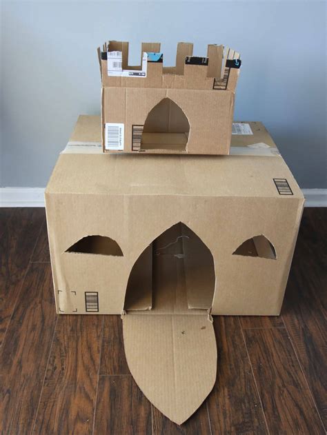 How To Build A Diy Cardboard Cat Castle
