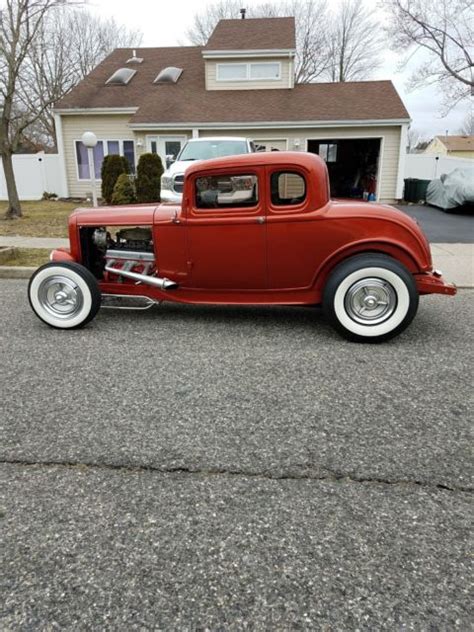 1932 Ford Model A 5 Window Coupe 327 V8 4 Spd Nice Car Classic