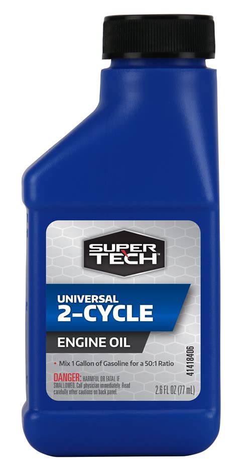 Super Tech Universal 2 Cycle Engine Oil 26 Oz Bottle