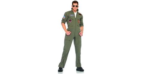 Leg Avenue Mens Plus Top Gun Costume Flight Suit • Price